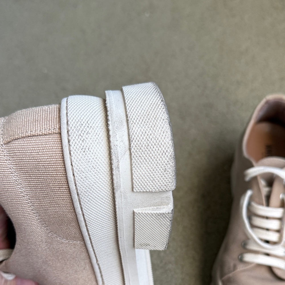Angulus Light Brown Canvas Lace-Up Shoes - Picture 5 of 8